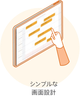 見やすく使いやすい
