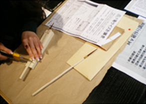 マイ箸作り講座　「お箸を上手に使えますか？」